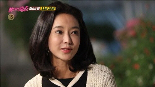 배우 곽진영[SBS TV '불타는 청춘' 캡처]